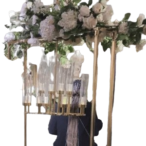 Large Square round center piece